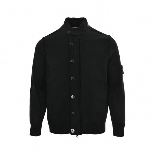 Stone Island Button-Down Knit Cardigan
