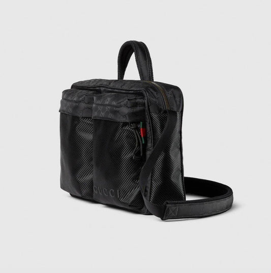 Nexus GG monogram carbon-fibre cross-body bag