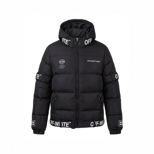 Arrows Logo Industrial Puffer Jacket