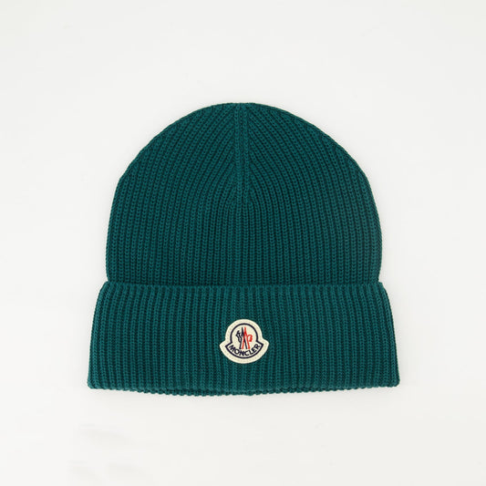 Green Knit Beanie