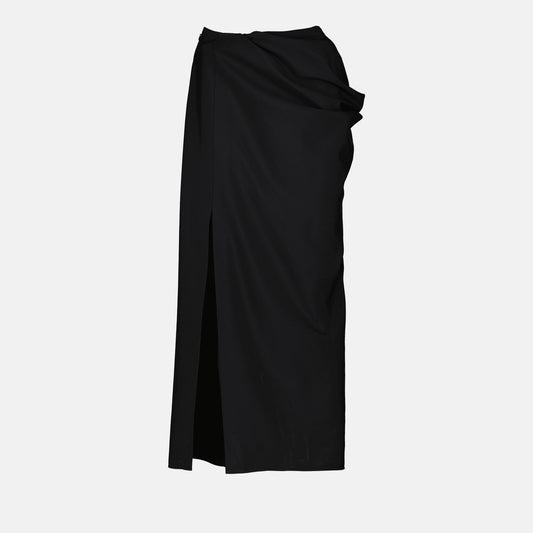 Draped skirt