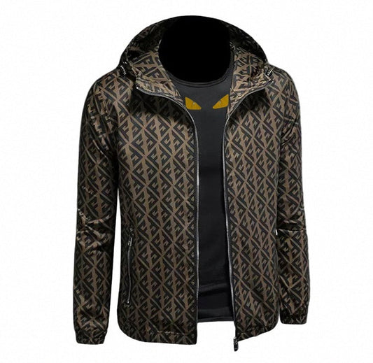 Monogram Hooded Jacket